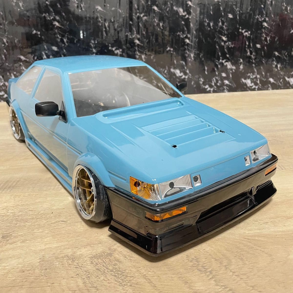 Amazon | ヨコモ トヨタ レビン86 ドリフト 110 ラジコン ボディ rc